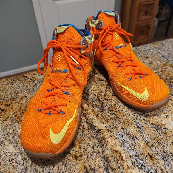Nike Lebron 12 Basketball Shoes, Item ID 684593-870, Size US 15 - Picture 1 of 12